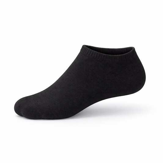 Ankle Socks – Black (UK 5–9)