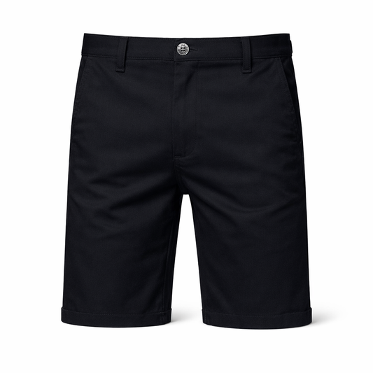 Men’s Cotton Shorts – Black